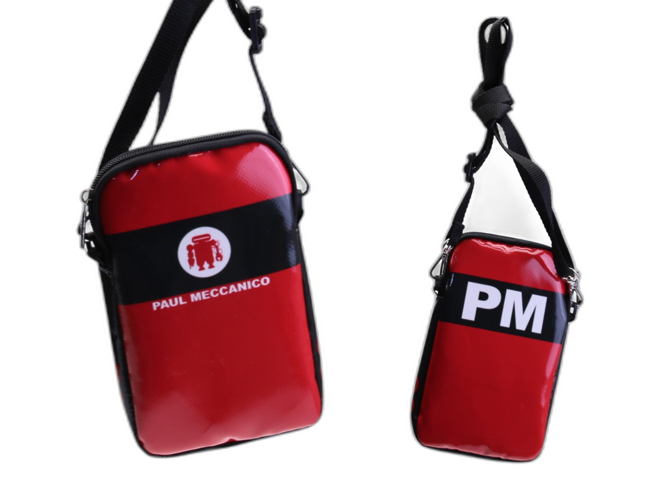 '- BORSA PORTACELLULARE ROSSA.